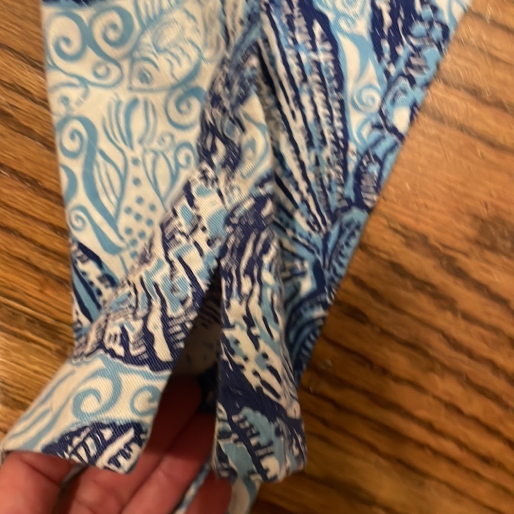 Lilly Pulitzer Original 'Stuffed Shells' Pants Holy Grail Size 10 EUC - Picture 3 of 7
